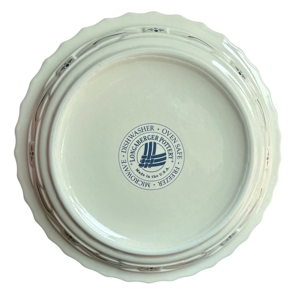 Longaberger Pottery Woven Traditions 10